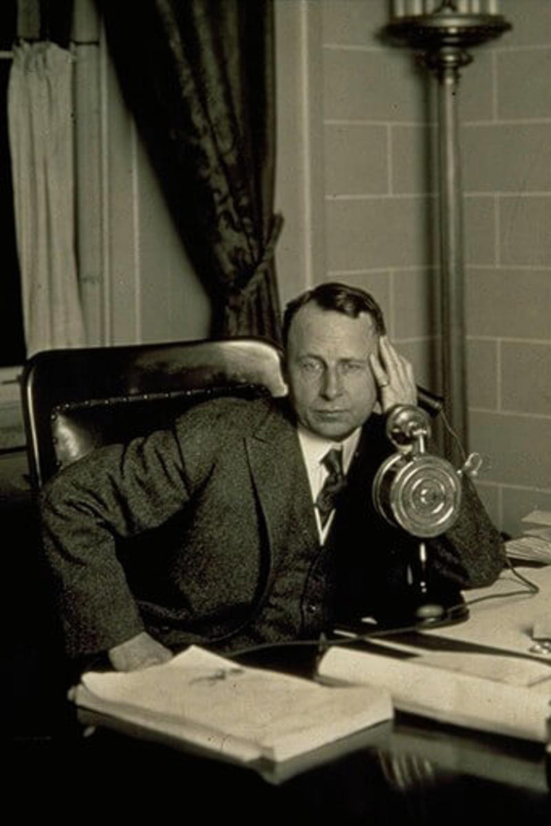 Gov Cox using Office Phone