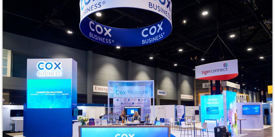 HIMSS Booth Front