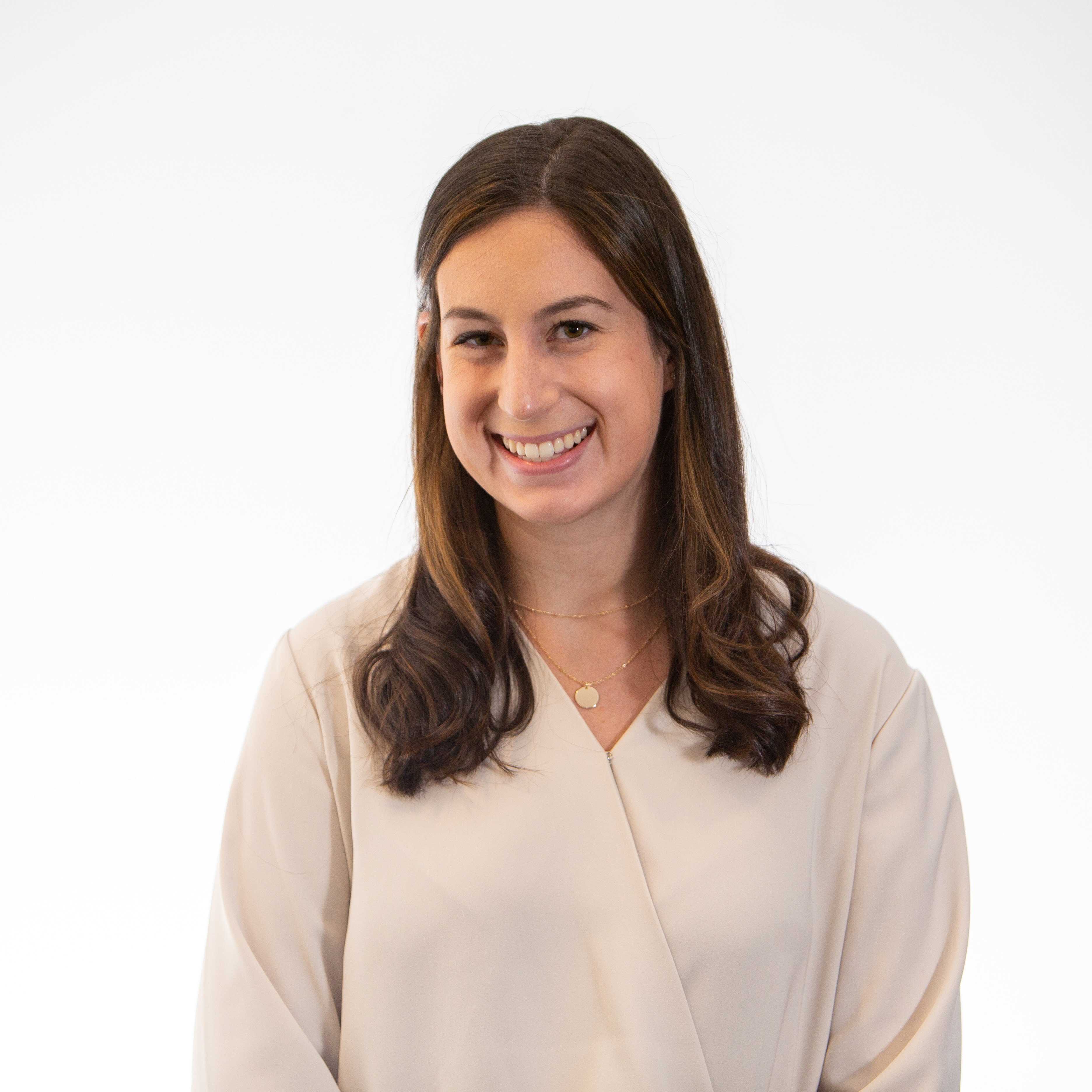 a person smiling at camera