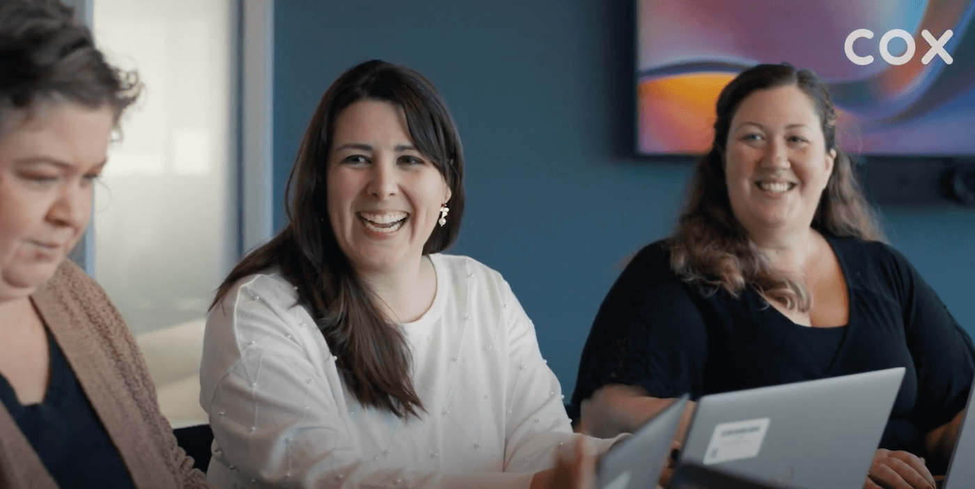RapidScale Employees laughing