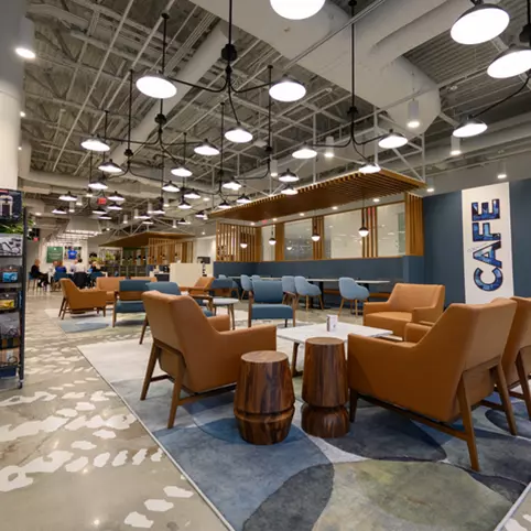 Cox campus cafe