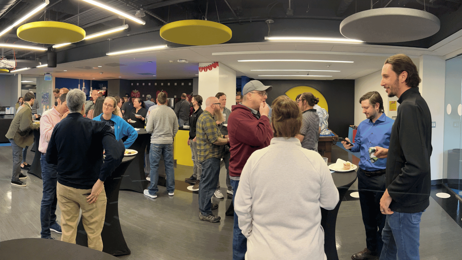 COx employees socializing