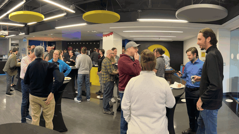 COx employees socializing