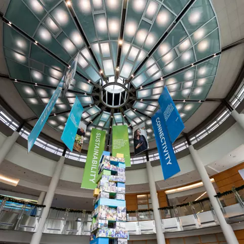 Cox campus rotunda