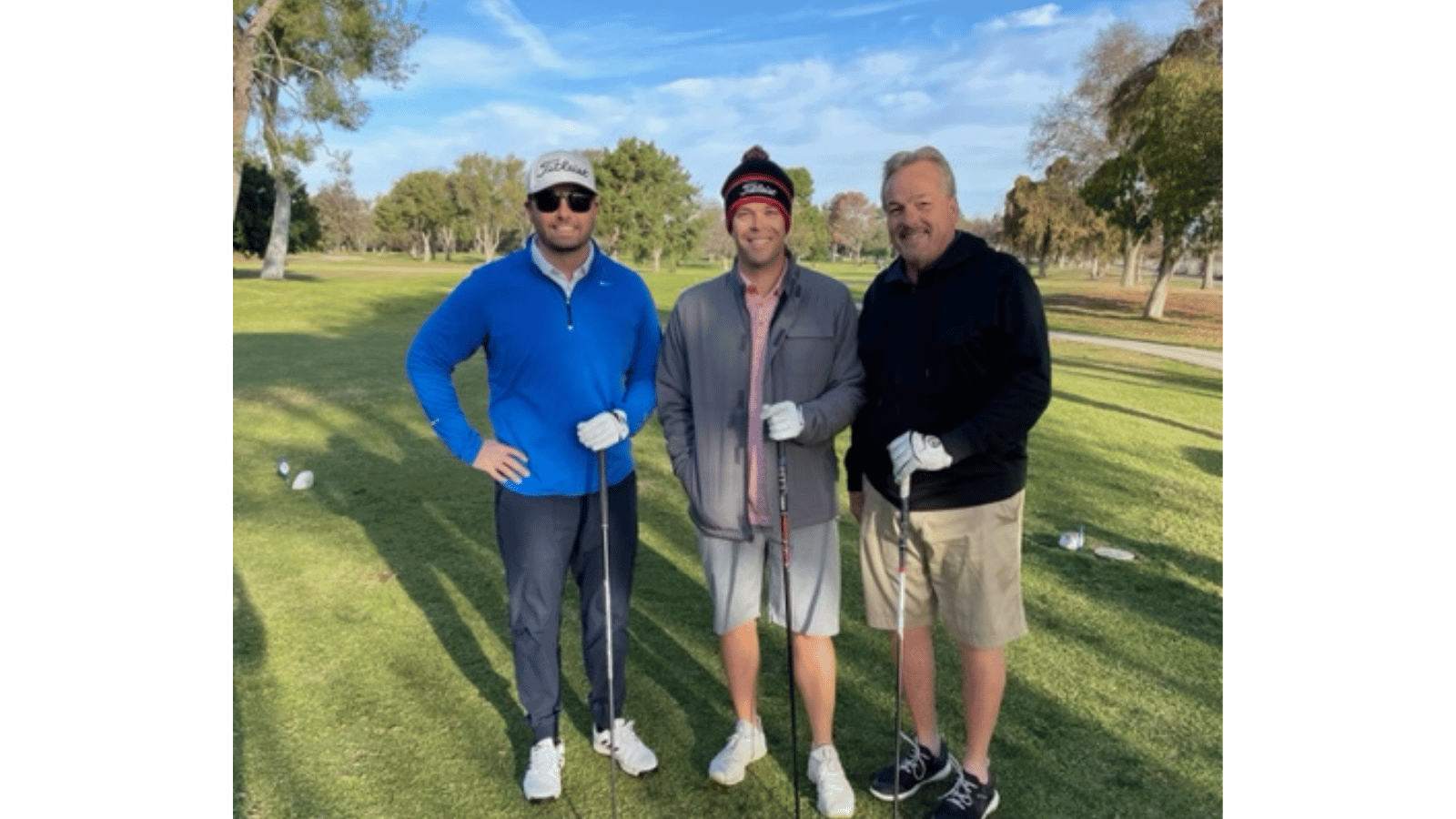 Joseph Stagnaro Cox employee golfing