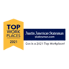 Top Places To Work 2021 Austin