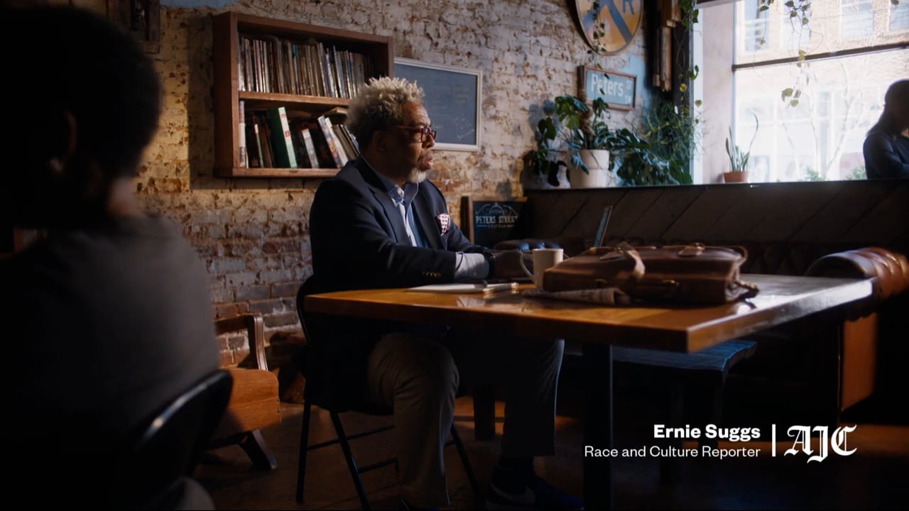 a person sitting at a table