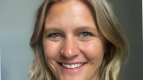 a person smiling for a picture