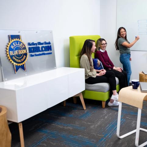 Kelley Blue Book employees working