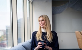 Cox Employee smiling